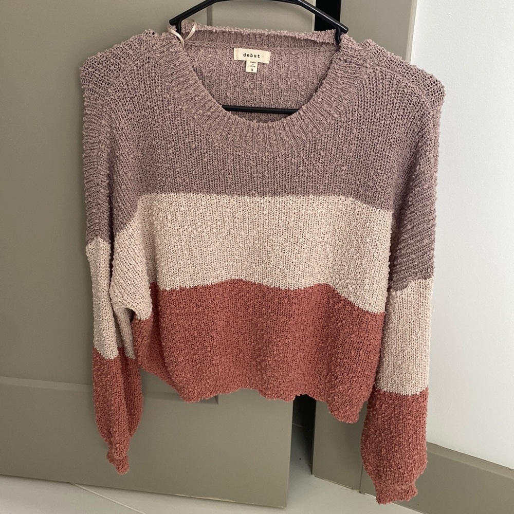 Crop sweater!